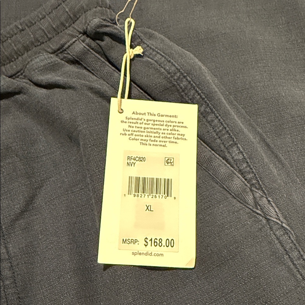 NWT Splendid Navy Casual Pants SIZE XL
